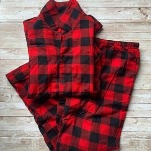 Men’s Plaid Pajama set